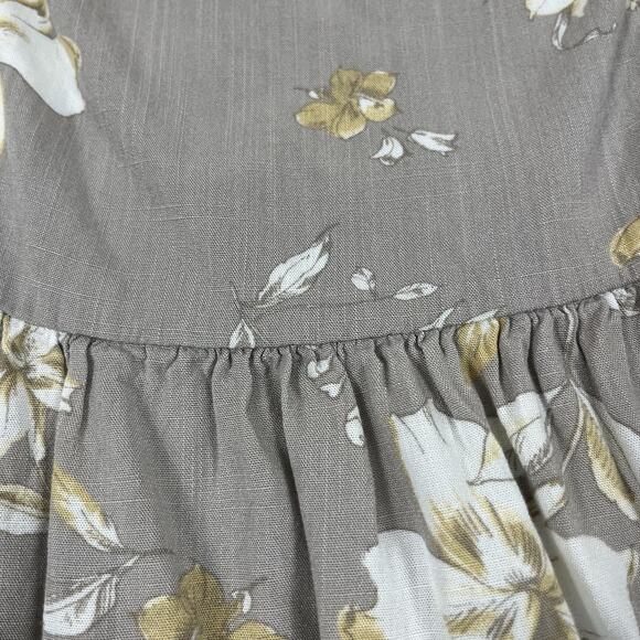 Babydoll Puff Sleeve Floral Dress Sz S Cottagecore Milkmaid USA Hashtag In Trend - Picture 13 of 16